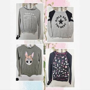 Girls' Long Sleeve Graphic T-Shirt Collection